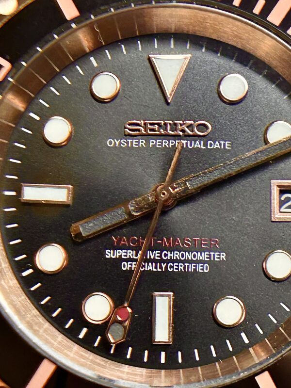 Rose Gold Yacht Master #240022 - Image 9