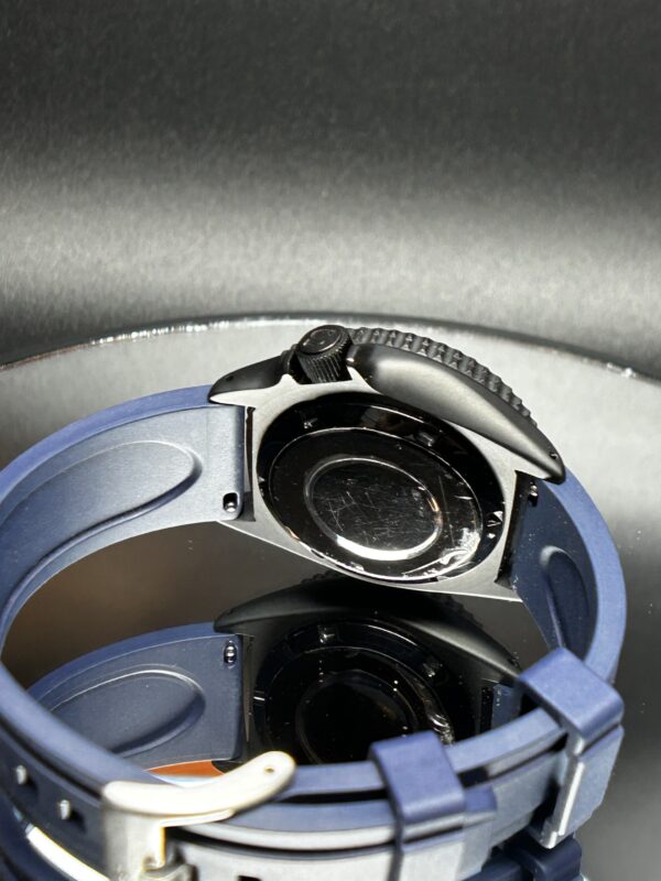 Blue Sunburst Carbon Fiber Sub #250078
