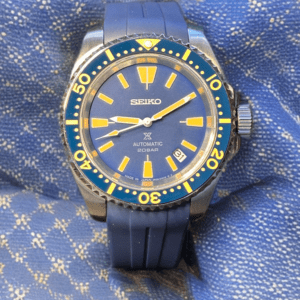 Blue and Yellow Prospex Diver #2500103