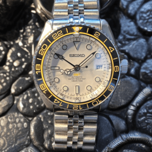 Seiko Yellow/Black GMT Explorer #2500105
