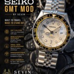 Seiko Yellow/Black GMT Automatic #2500105