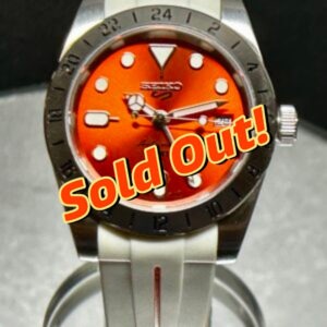Seiko 5 Mod - Orange GMT