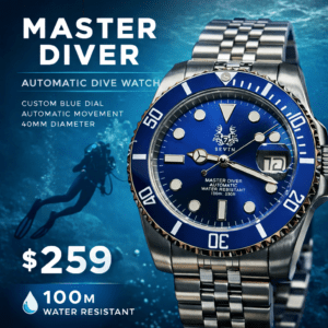Sevin Blue Master Diver #2500119