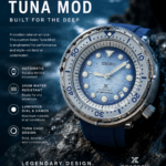 Seiko Blue & White Tuna Mod #2500114