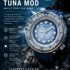 Seiko Blue & White Tuna Mod #2500114