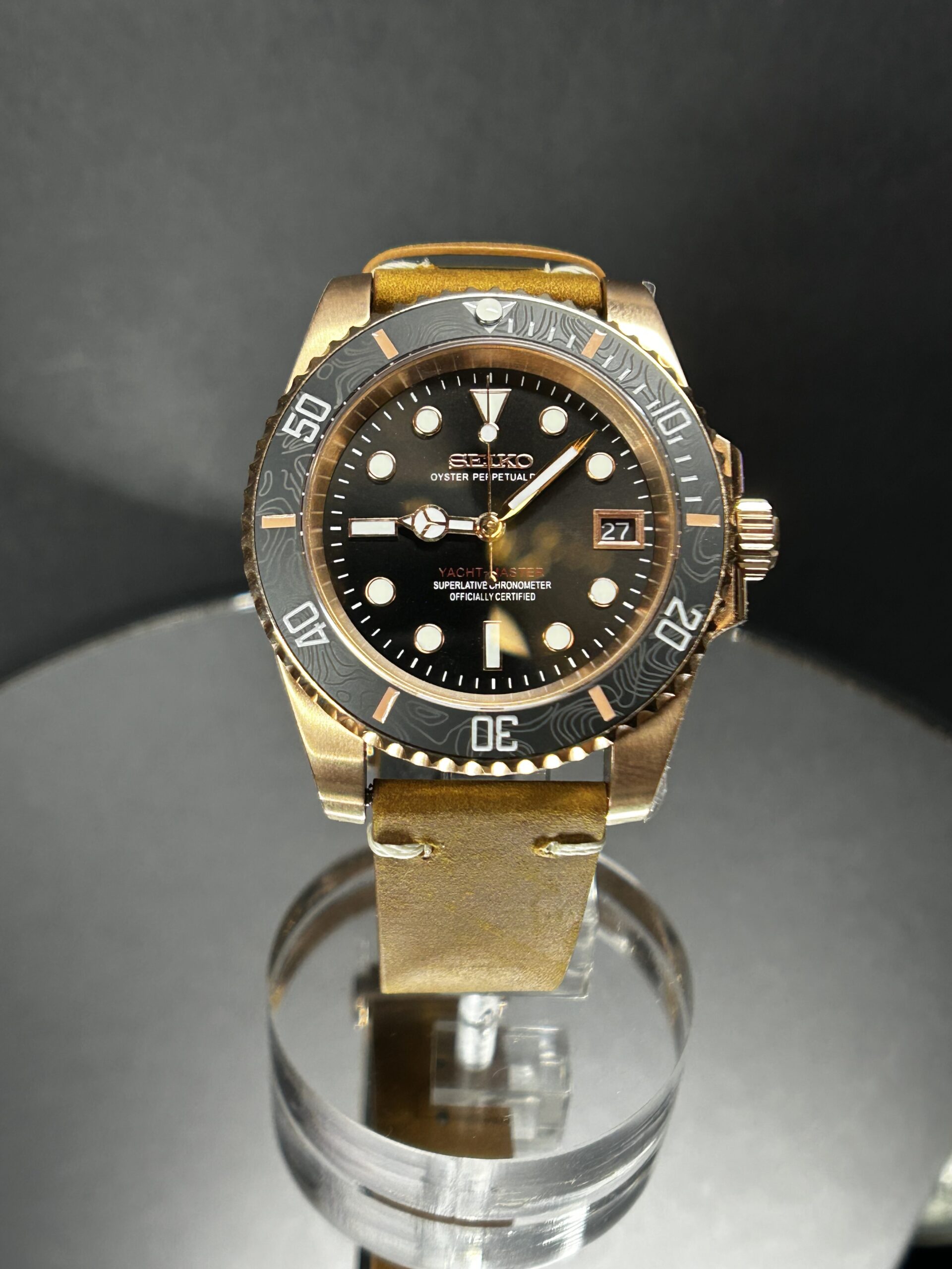 Seiko Rose Gold Yacht-Master Mod #2500113