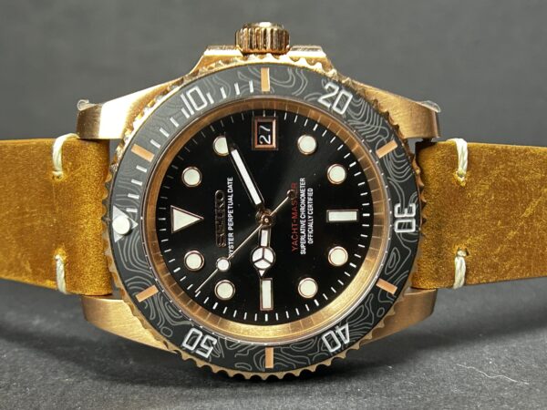 Seiko Rose Gold Yacht-Master Mod #2500113 - Image 8
