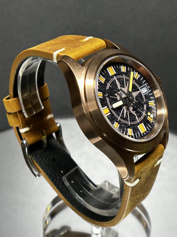 Sevin Compass Rose Brass tone Automatic Watch #2500125 - Image 5