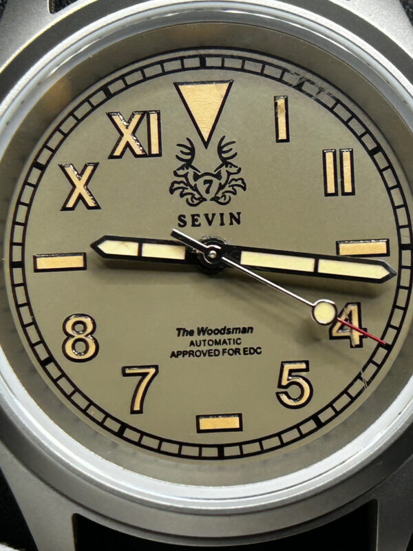 Sevin “The Woodsman” Green Field Watch- Automatic #2500126 - Image 2