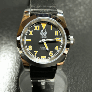 Sevin “The Woodsman” Black Field Watch- Automatic #2500127