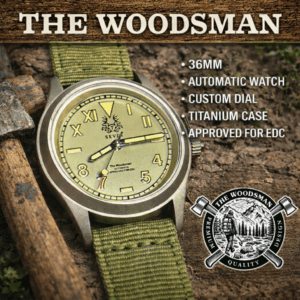 Sevin “The Woodsman” Green Field Watch- Automatic #2500126