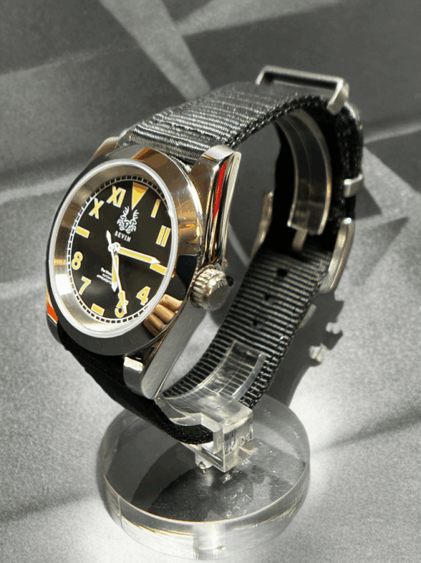 Sevin “The Woodsman” Black Field Watch- Automatic #2500127 - Image 6