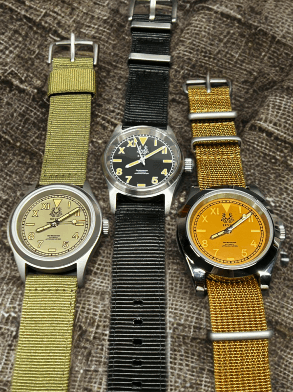 Sevin “The Woodsman” Tan Field Watch- Automatic #2500131 - Image 7