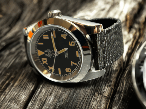 Sevin “The Woodsman” Black Field Watch- Automatic #2500127 - Image 8