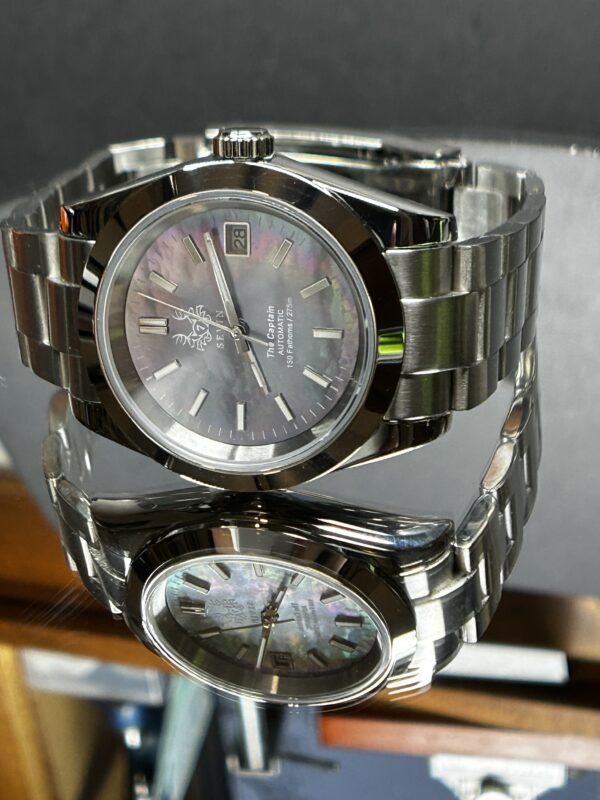 Sevin “Sea Captain”  Mother of Pearl Automatic #2500128 - Image 5