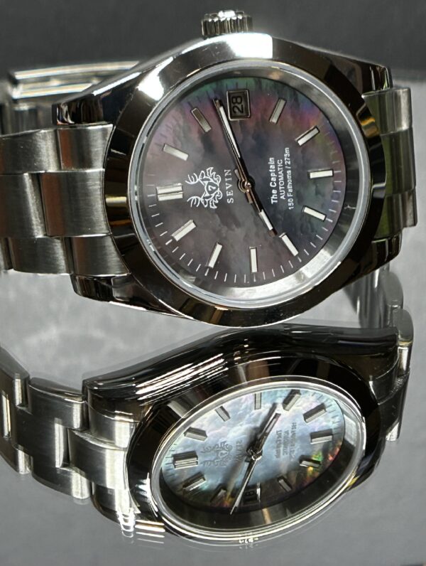 Sevin “Sea Captain”  Mother of Pearl Automatic #2500128 - Image 6