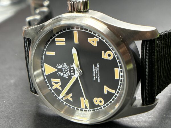 Sevin “The Woodsman” Black Field Watch- Automatic #2500127 - Image 4