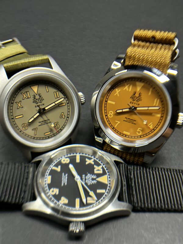 Sevin “The Woodsman” Tan Field Watch- Automatic #2500131 - Image 4