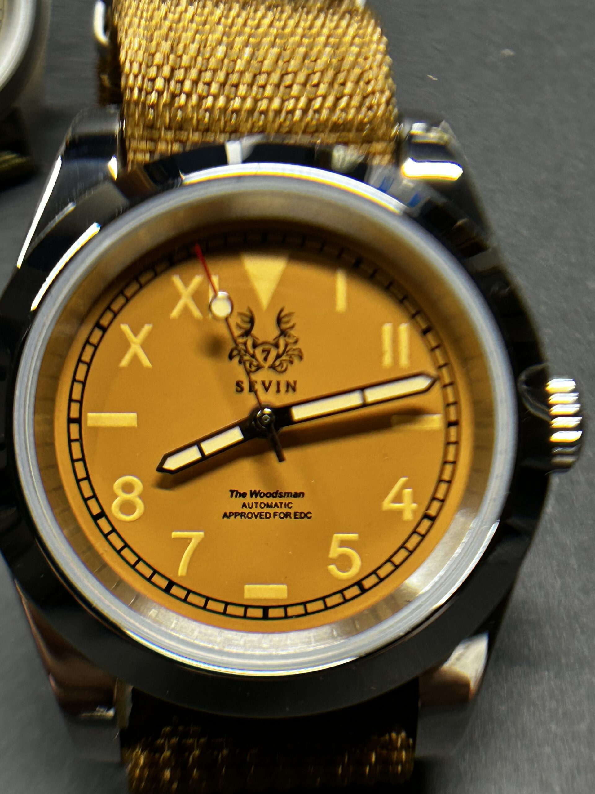 Sevin “The Woodsman” Tan Field Watch- Automatic #2500131