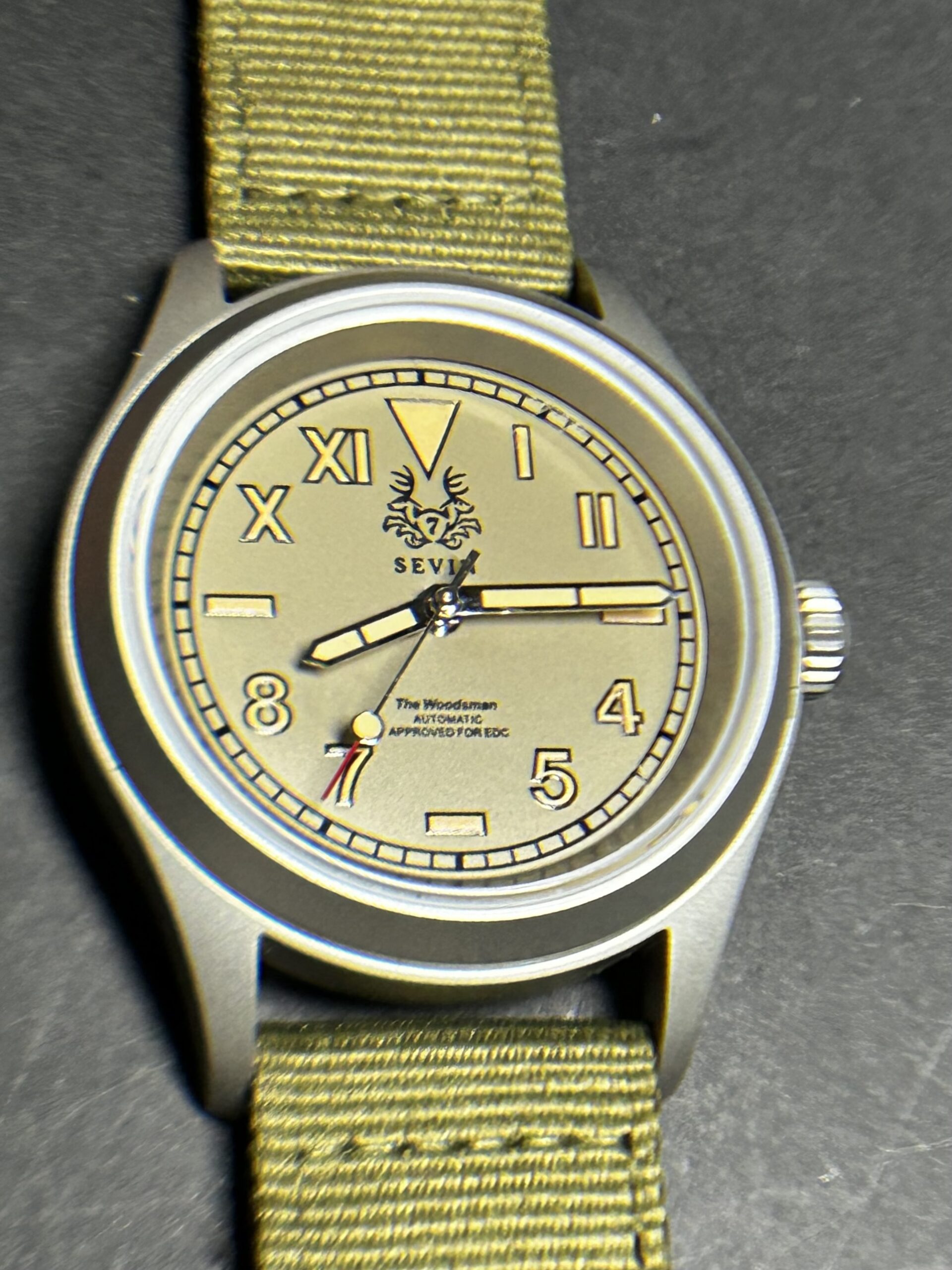 Sevin “The Woodsman” Green Field Watch- Automatic #2500126