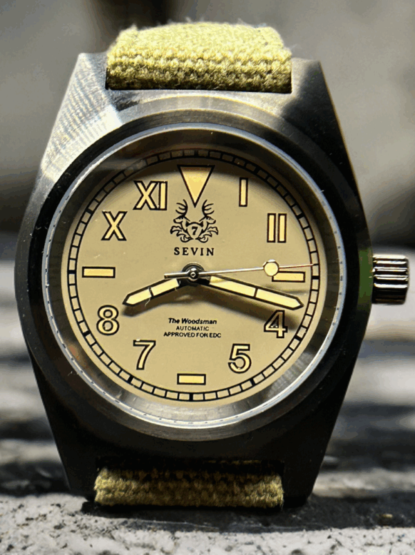 Sevin “The Woodsman” Green Field Watch- Automatic #2500139