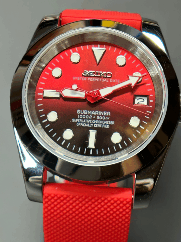 Seiko Red sub gradient #2500142