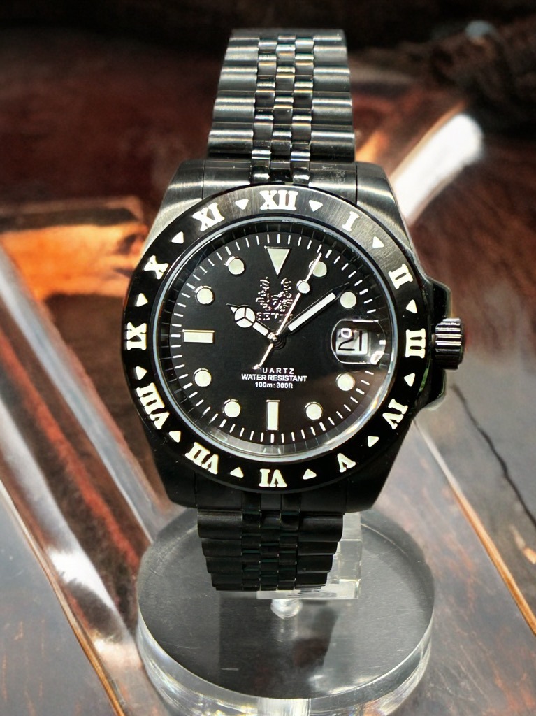 Sevin Black Swiss Quartz #2500148