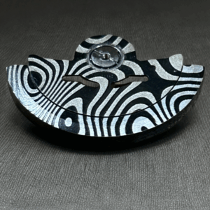 Custom NH Rotor - Black Topo design