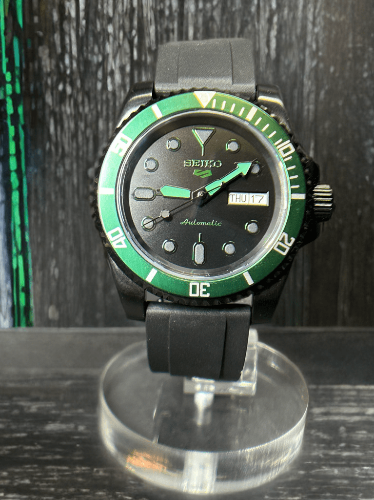 Seiko Double Green Blackout #2500146