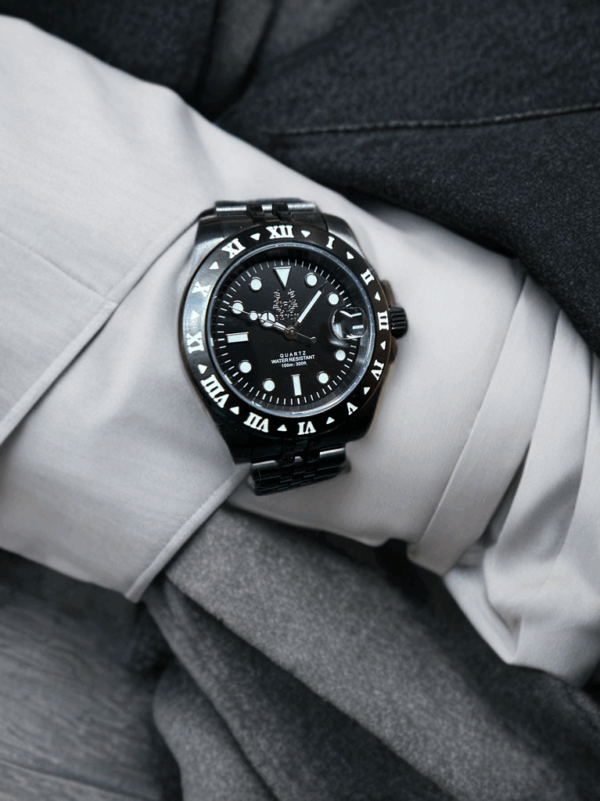 Sevin Black Swiss Quartz #2500148