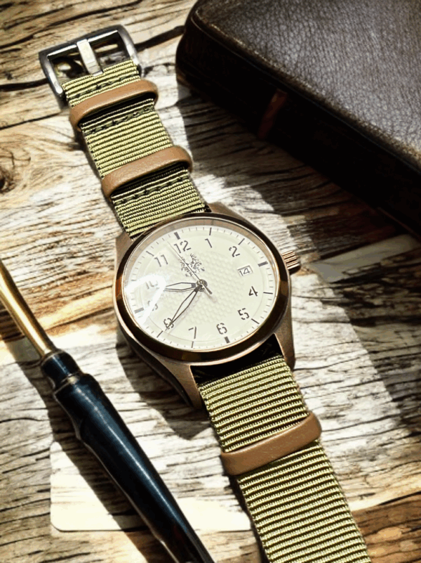 Sevin Customs Bronze/White Pilot Automatic