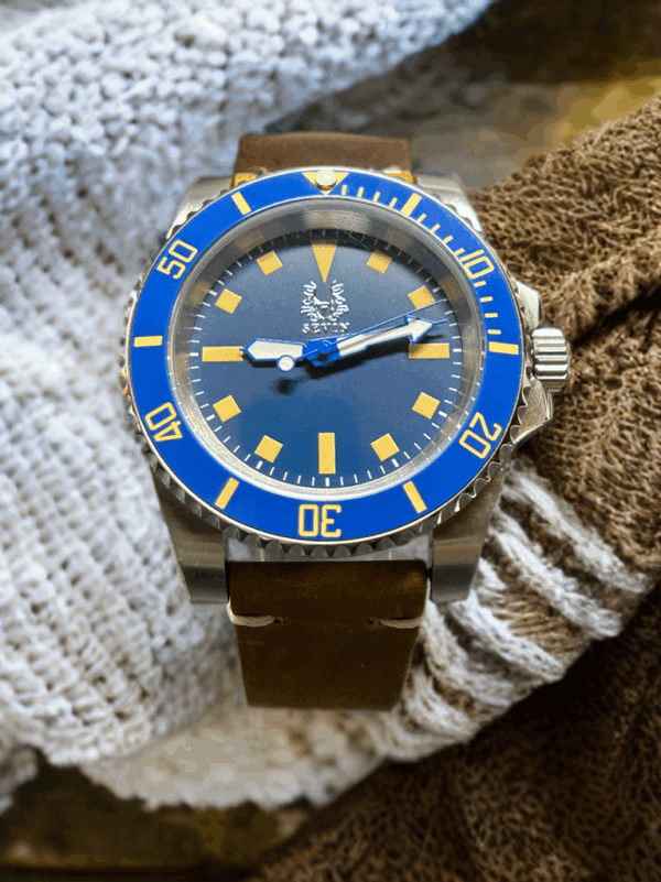 Sevin Customs Blue Diver Automatic