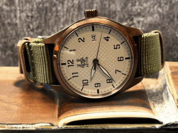 Sevin Customs Bronze/White Pilot Automatic
