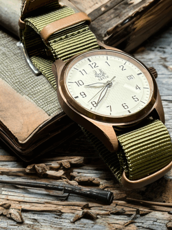 Sevin Customs Bronze/White Pilot Automatic