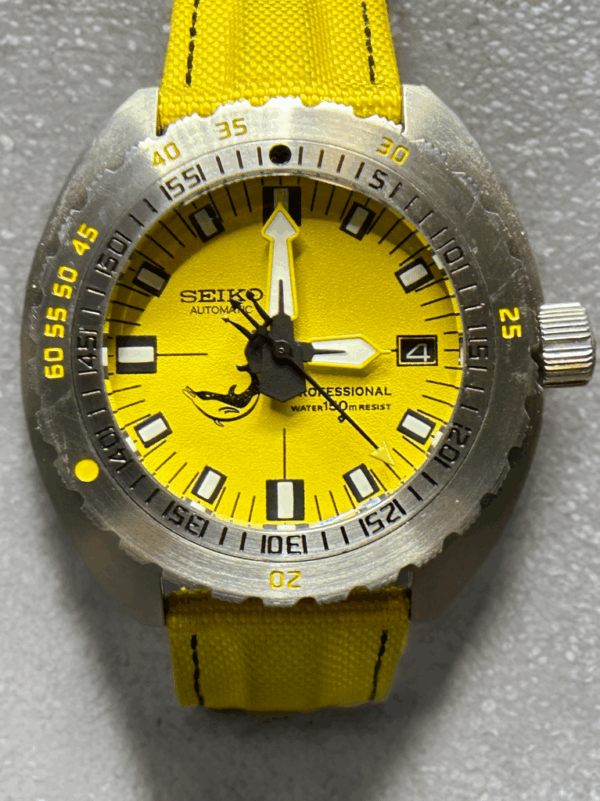 Seiko Yellow Doxa style Automatic