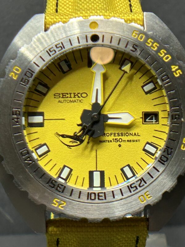 Seiko Yellow Doxa style Automatic