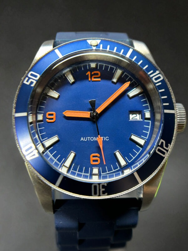 Sevin Blue/Orange Diver- sterile dial- Automatic