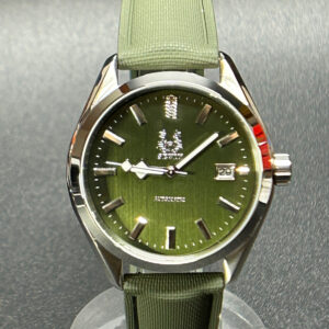 Custom Hunter Green & Silver 40m Automatic #250173