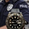Custom “PEACEMAKER” Police Automatic Watch #250177