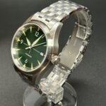 Custom Green & Silver 40mm Automatic #250178 - Image 3