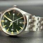 Custom Green & Silver 40mm Automatic #250178 - Image 5