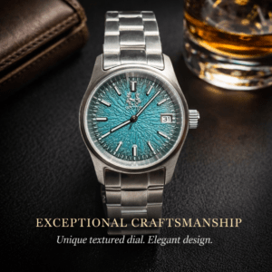 Sevin Blue-Textured 36mm Automatic #250182
