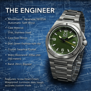 Engineer 40m Custom.Automatic #260100