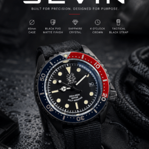 Sevin Black Covert Pepsi Automatic #260049