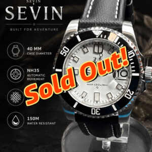 Sevin Black & White diver Automatic #260048