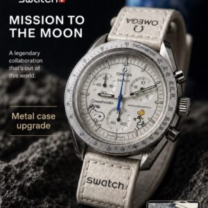 BY SEVIN: Omega + Swatch+Snoopy Chronograph MoonSwatch #260054