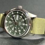 Sevin 40mm Automatic OD Green field watch #260058 - Image 7